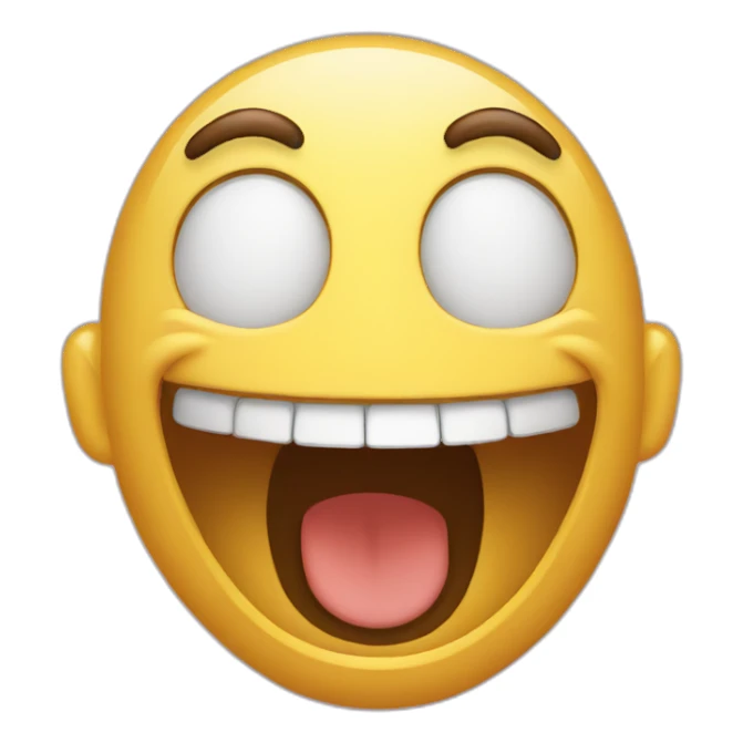 Laughing out loud sticker