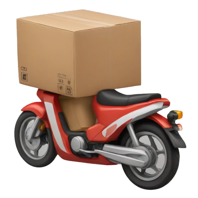 delivery moto sticker