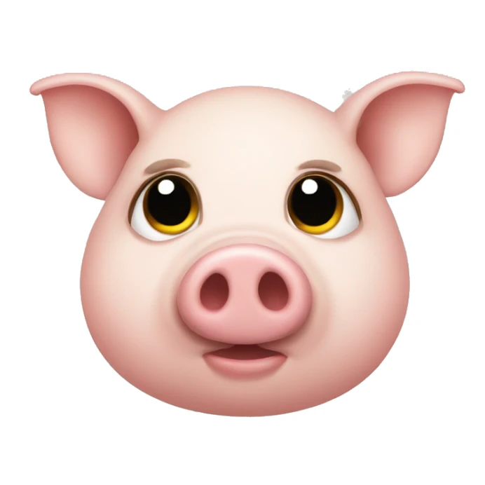 Pig nose cute sticker