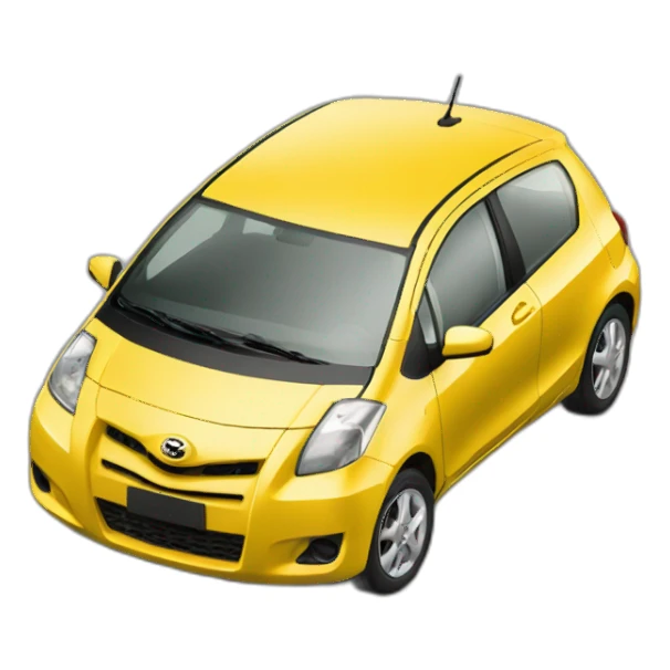 toyota yaris 2006 sticker