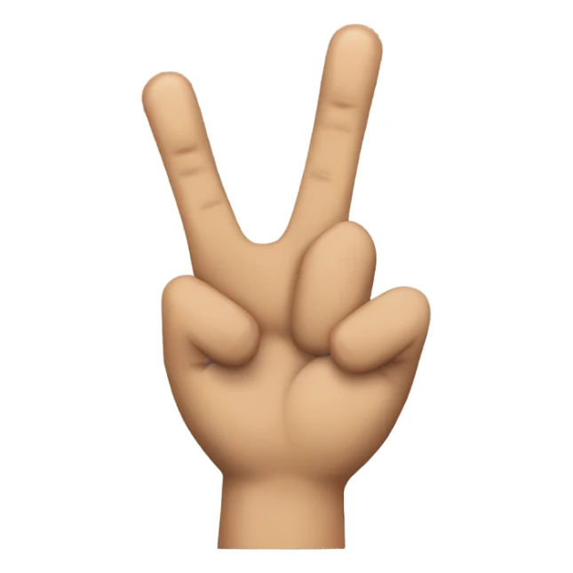 mbappe Shows 3 fingers sticker