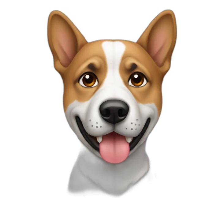 Perro confundido  sticker