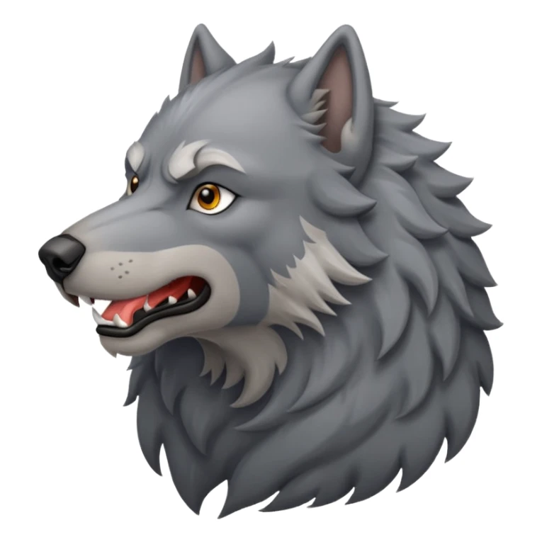 a dire wolf sticker