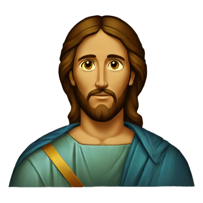 byzantine icon Jesus sticker