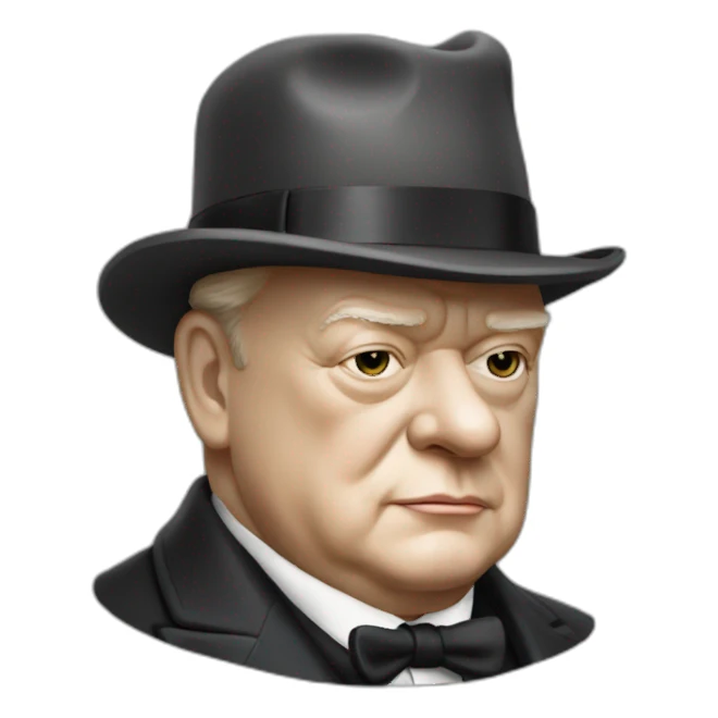 Winston Churchill  sticker