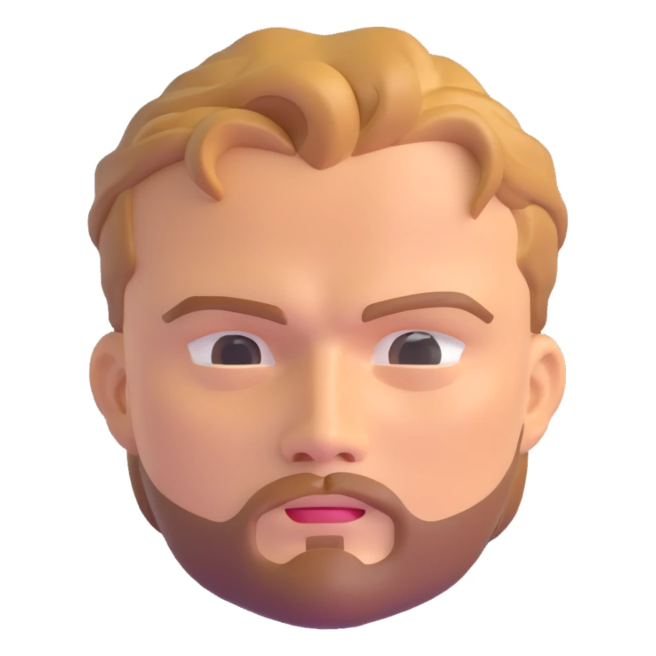 Leonardo DiCaprio face sticker