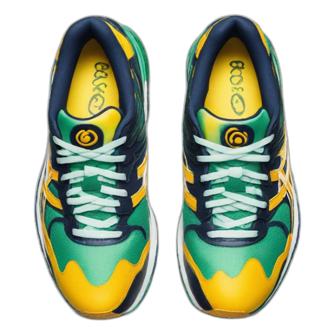 ASICS gel nyc sticker