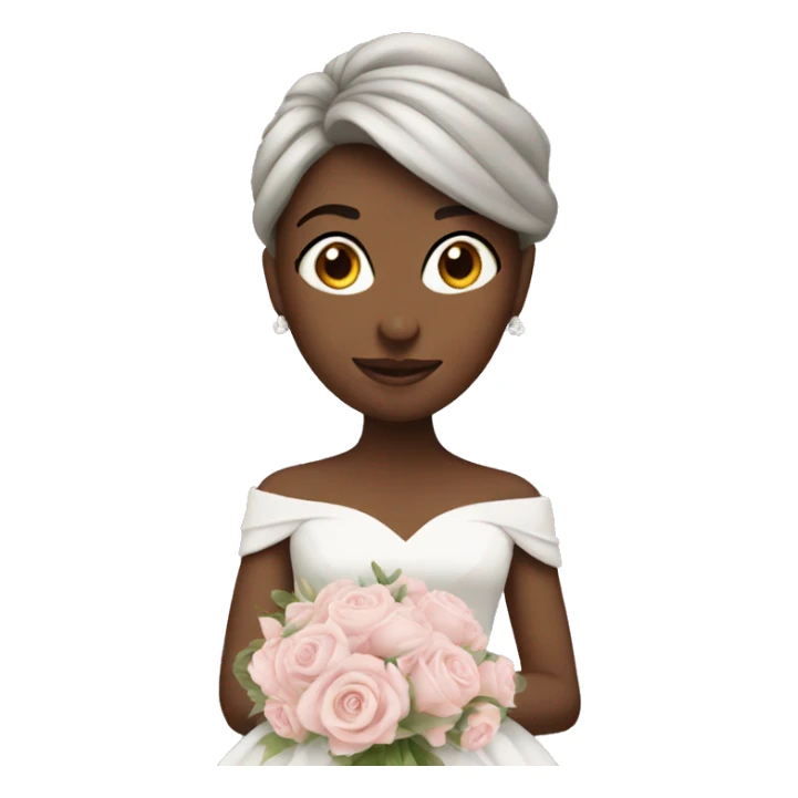 wedding girl sticker