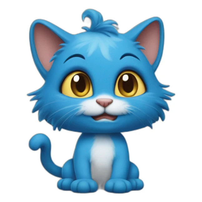 smurf-cat sticker