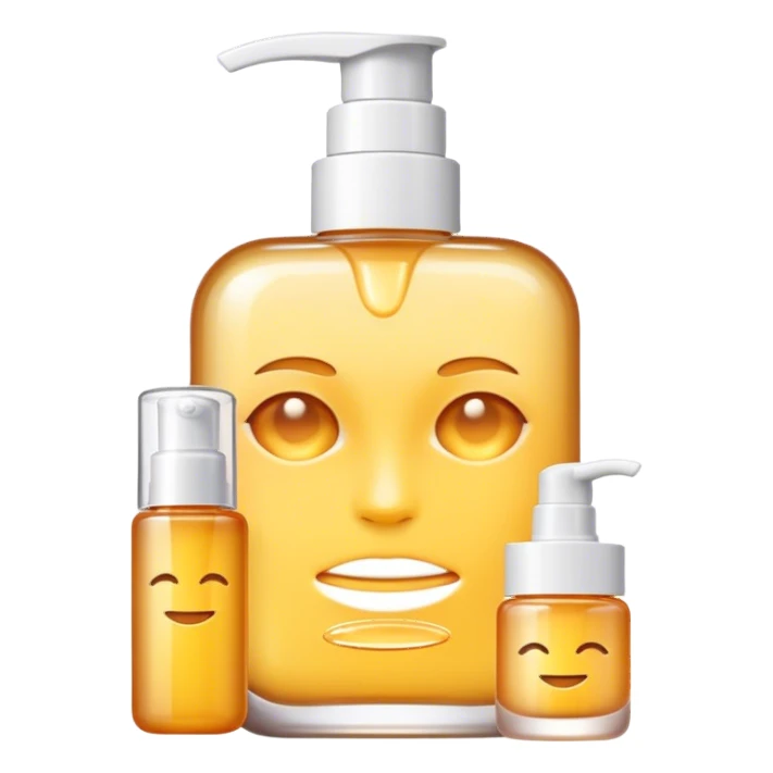 Skincare sticker