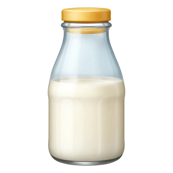 Baby milk bottle sticker