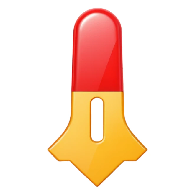 tanda seru merah sticker