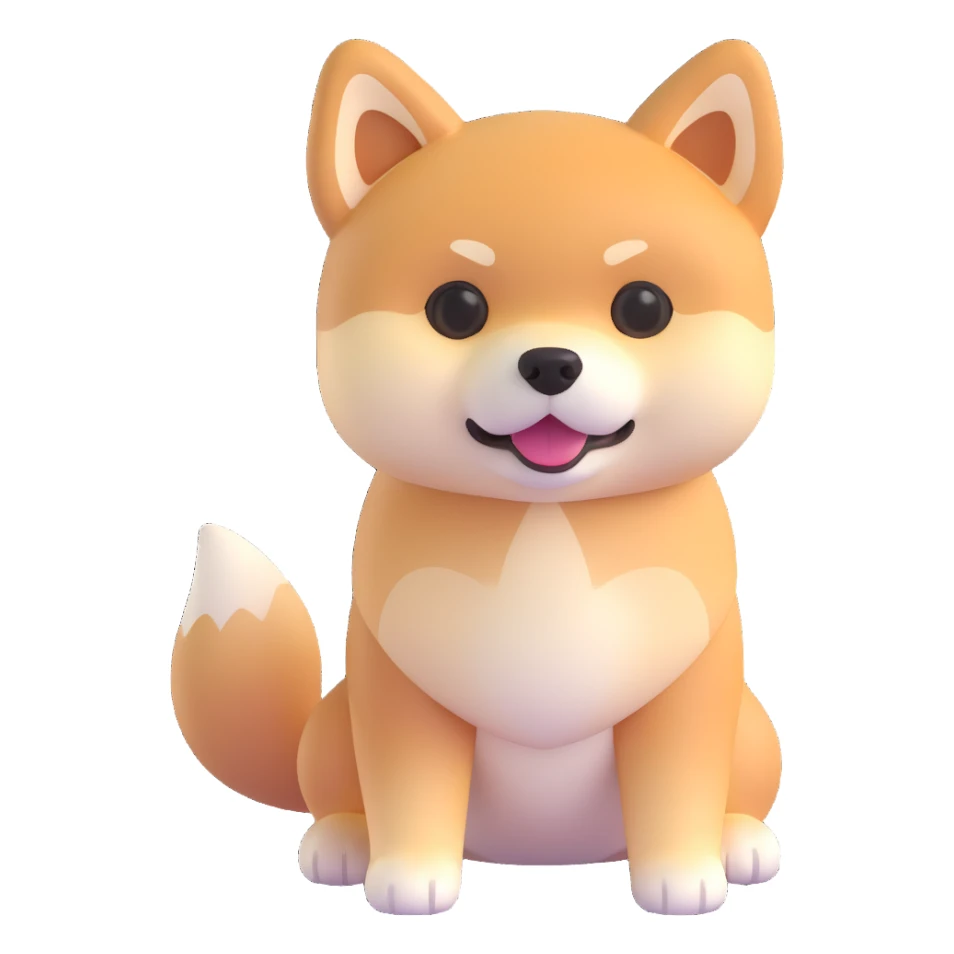 cute shiba inu sticker