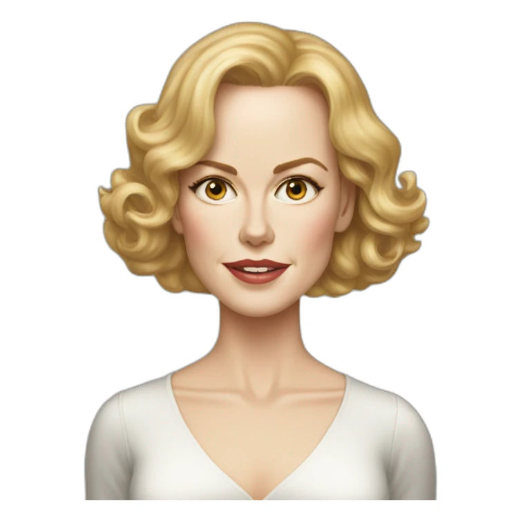 Realist Nicole kidman sticker
