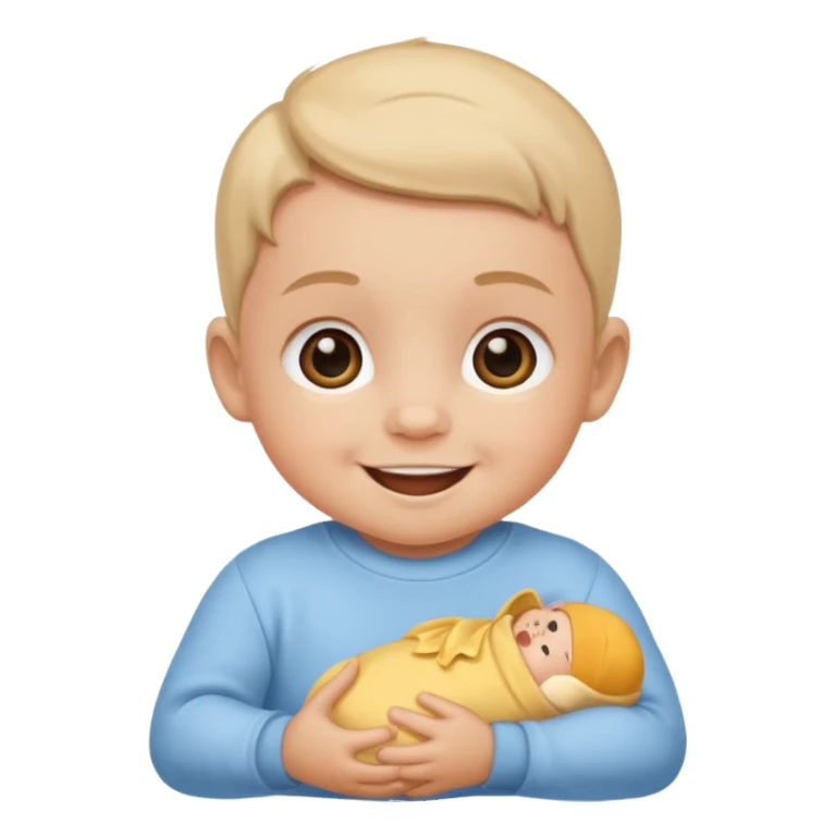 Baby photo lan sticker