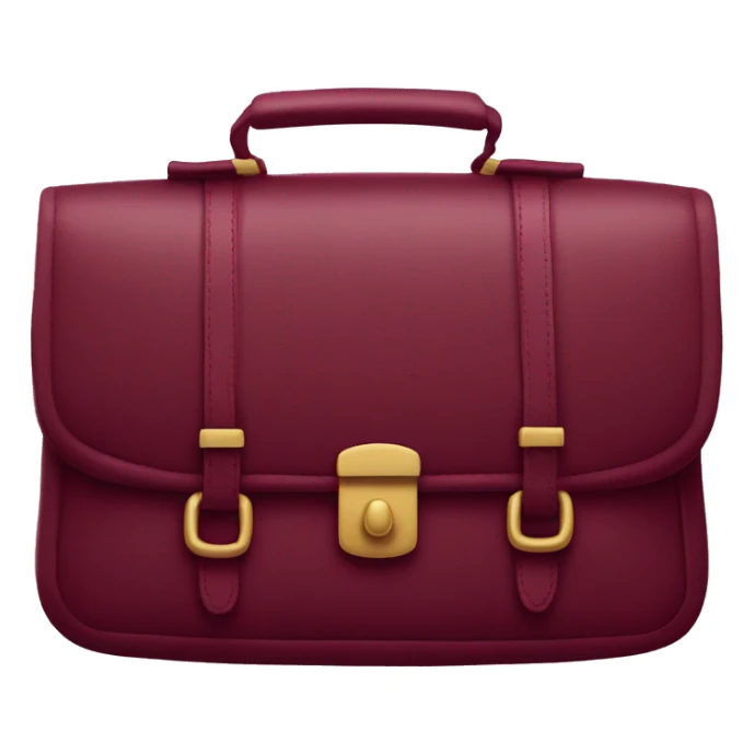 Christmas burgundy bag sticker