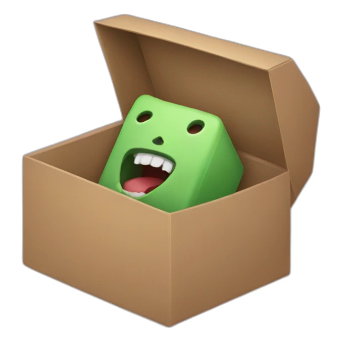 body bites box sticker