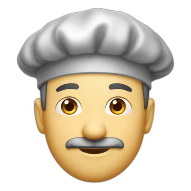 toque de cuisinier sans personnage sticker