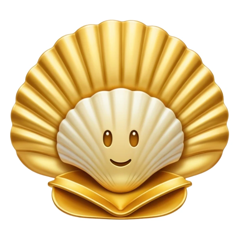Emoji coquille saint jacques sticker