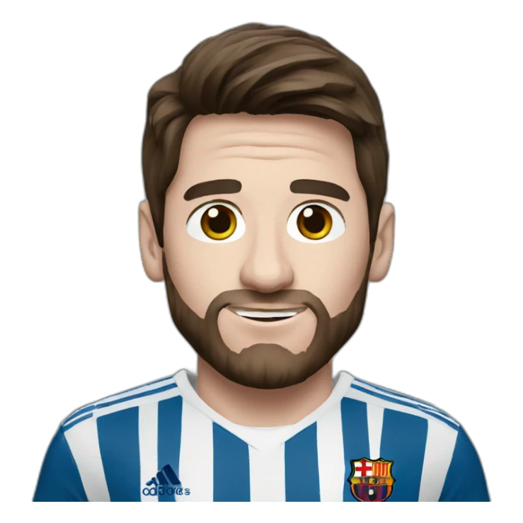messi fan sticker