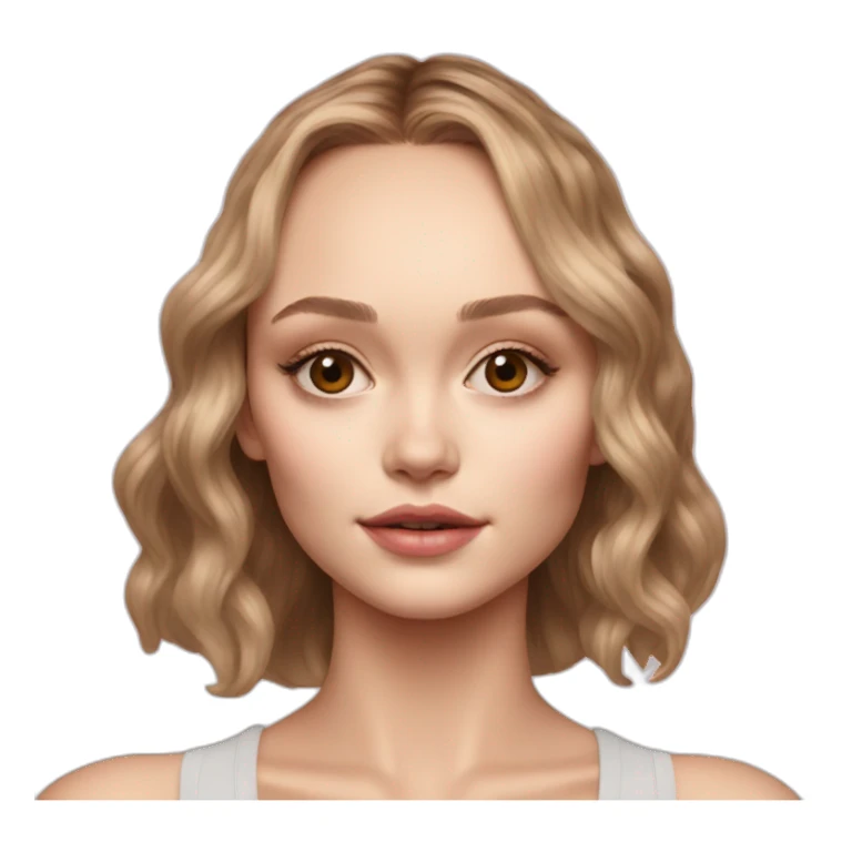 Lily rose depp the idol sticker