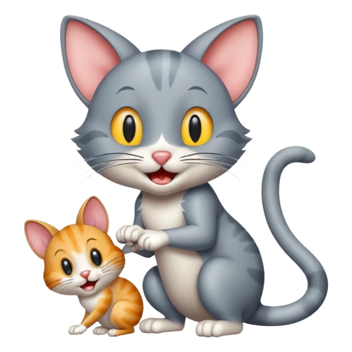 Tom and Jerry  sticker