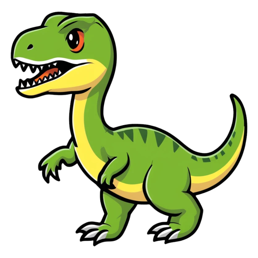 velociraptor sticker