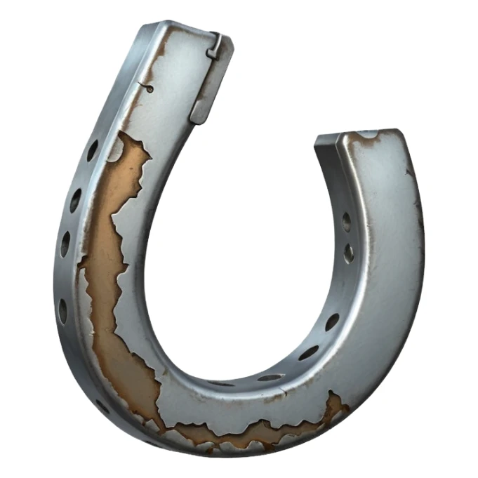 Horseshoe sticker