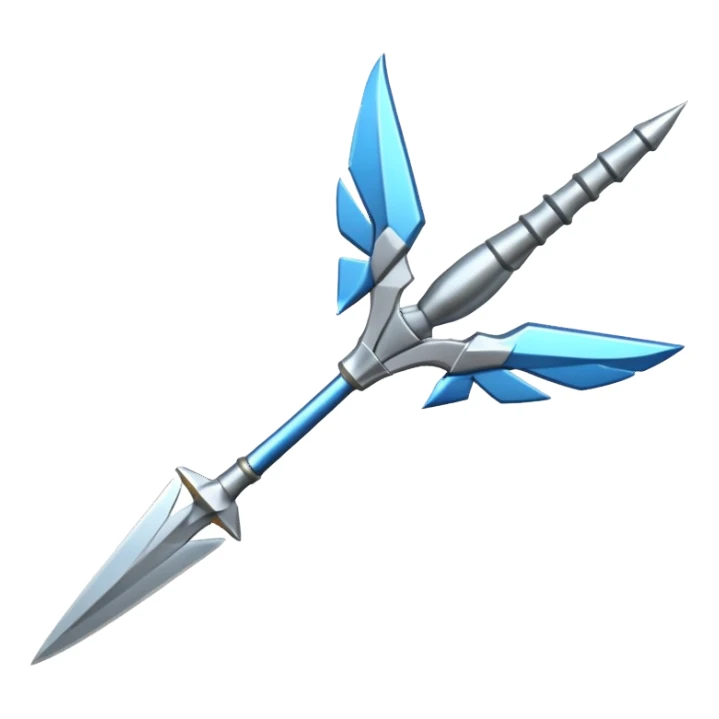 Flying rijine kunai sticker