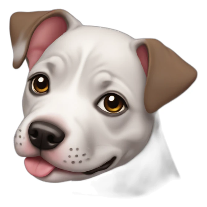 Baby staffy sticker