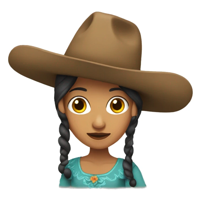 Vaquera morenita  sticker