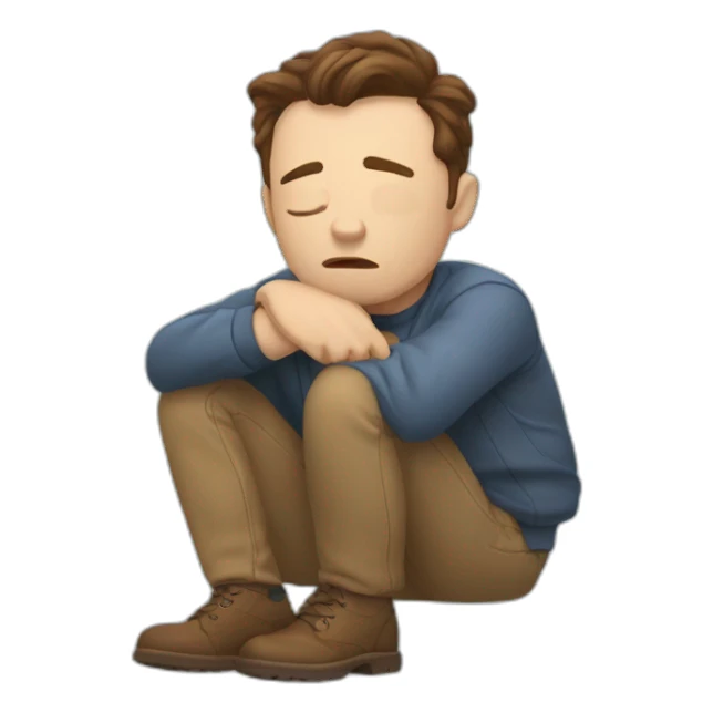 Elon qui dort sticker