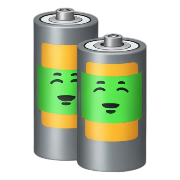 Rechargeable batteries sticker