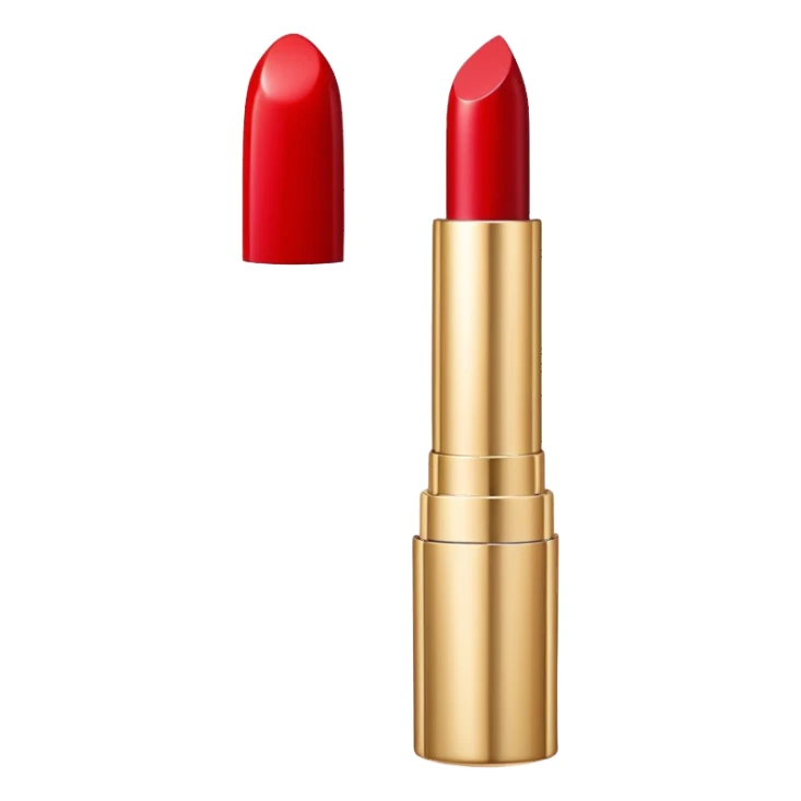 Luxury lipstick with Imogen branding sticker