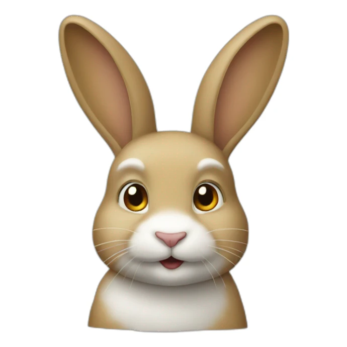Un lapin sur lapin sticker