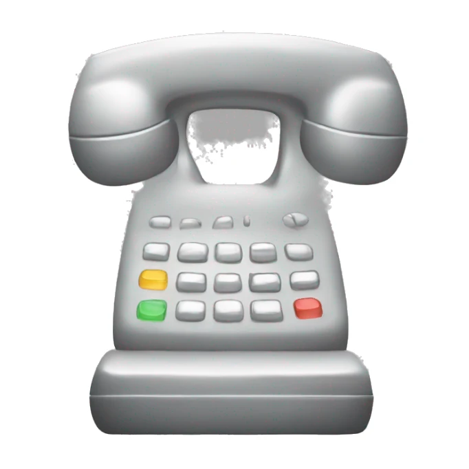 Light grey phone money  sticker