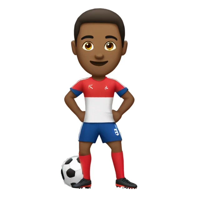 Kelian joue au foot  sticker