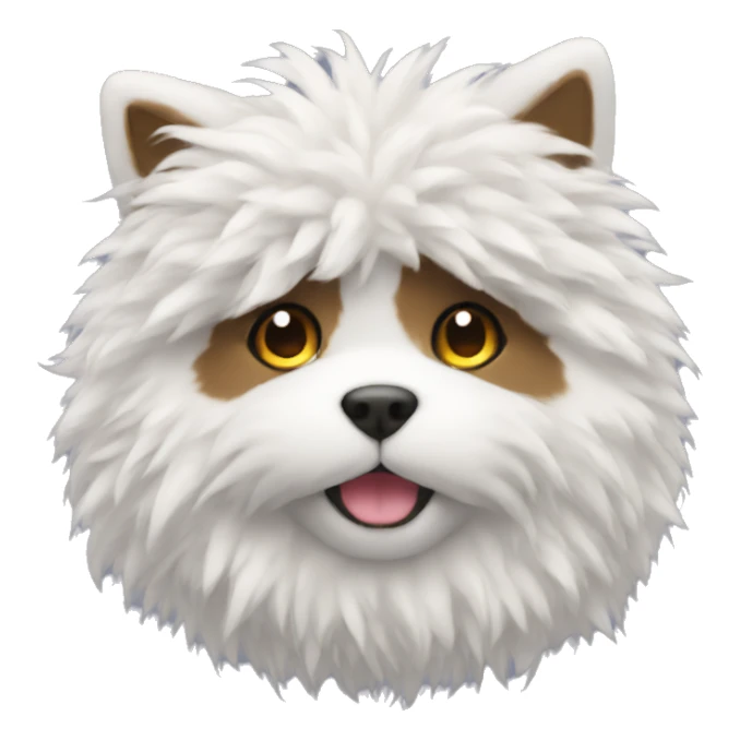 fluff sticker