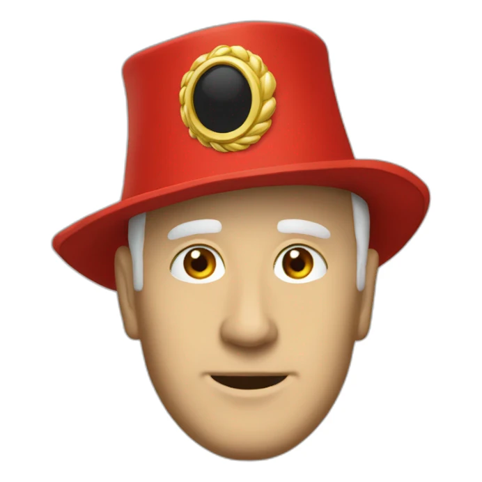 sir bobby charlton party hat sticker