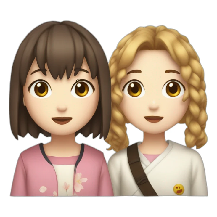 Jimin and Kumiko sticker