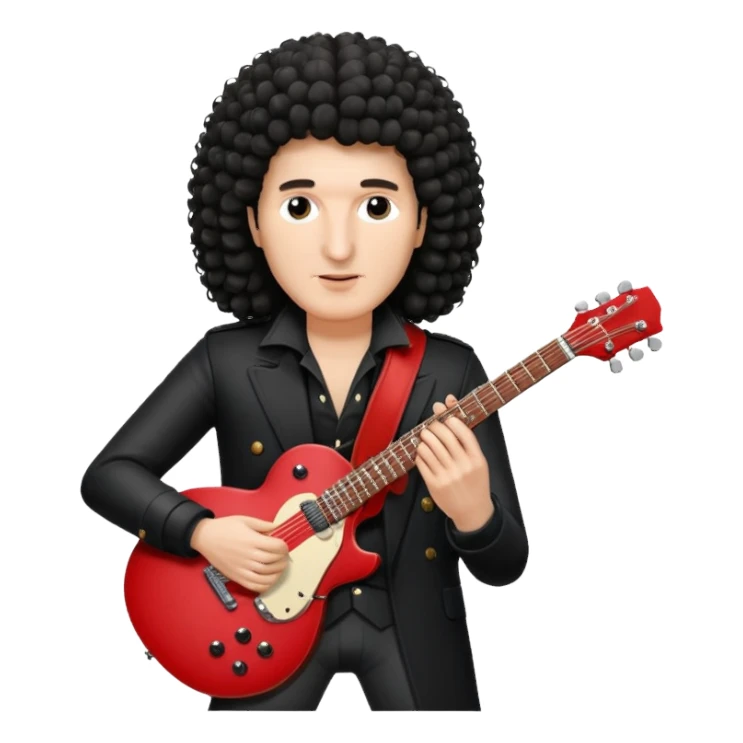 Brian may avec red special 1975 sticker