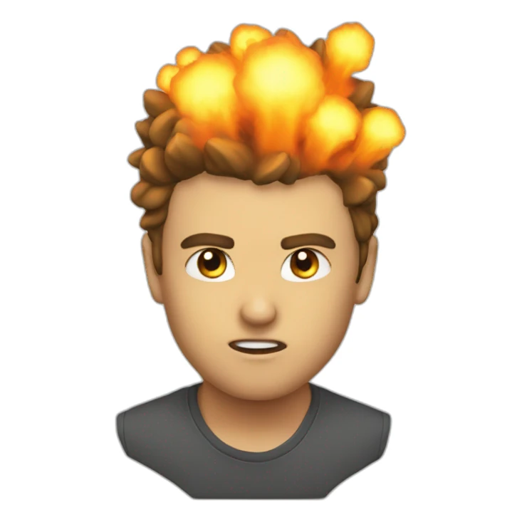 explosive head\ sticker