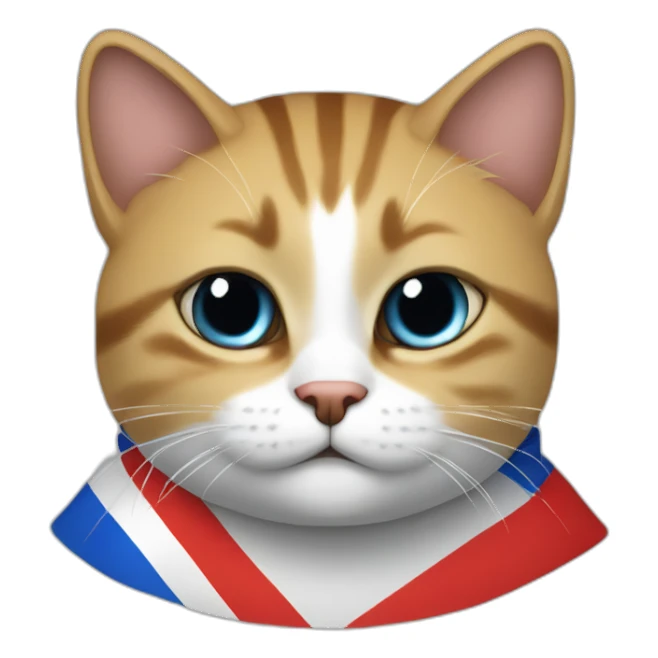 Czechia, Czech flag, cat, hoodie, sticker