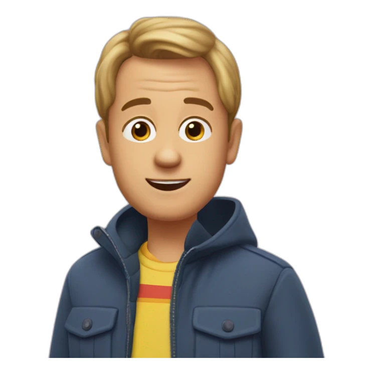 George Webster CBeebies sticker