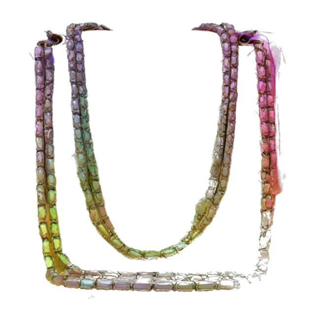 Iridescent gradient hue Chanel bag sticker