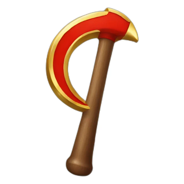hammer-and-sickle sticker