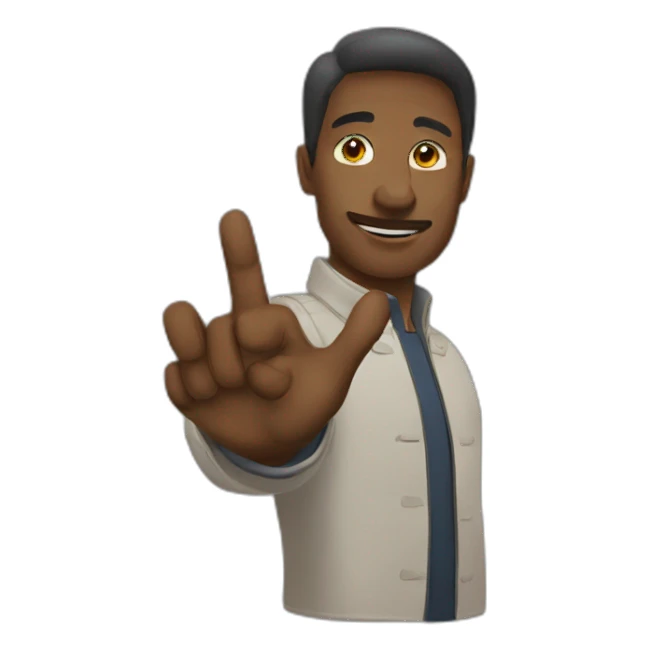 Tenir la main sticker