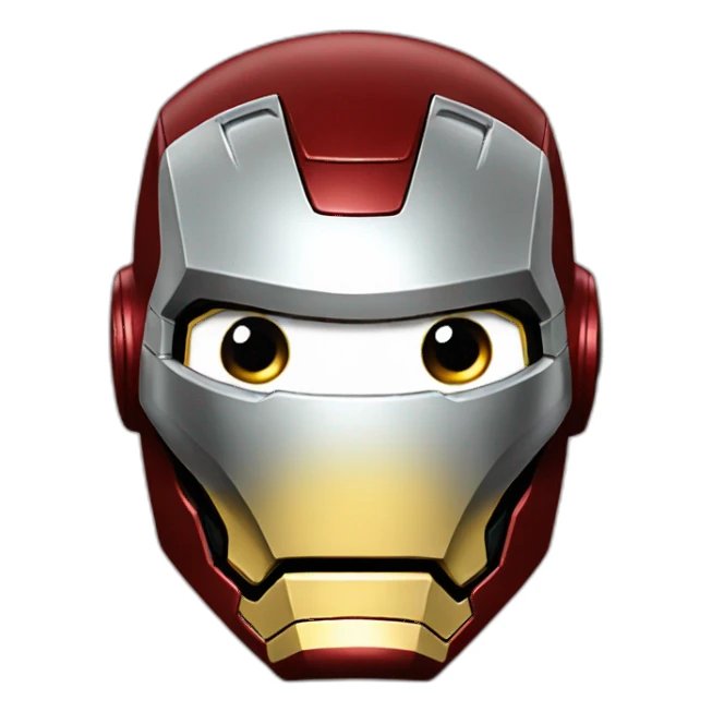 Ironman say hi sticker