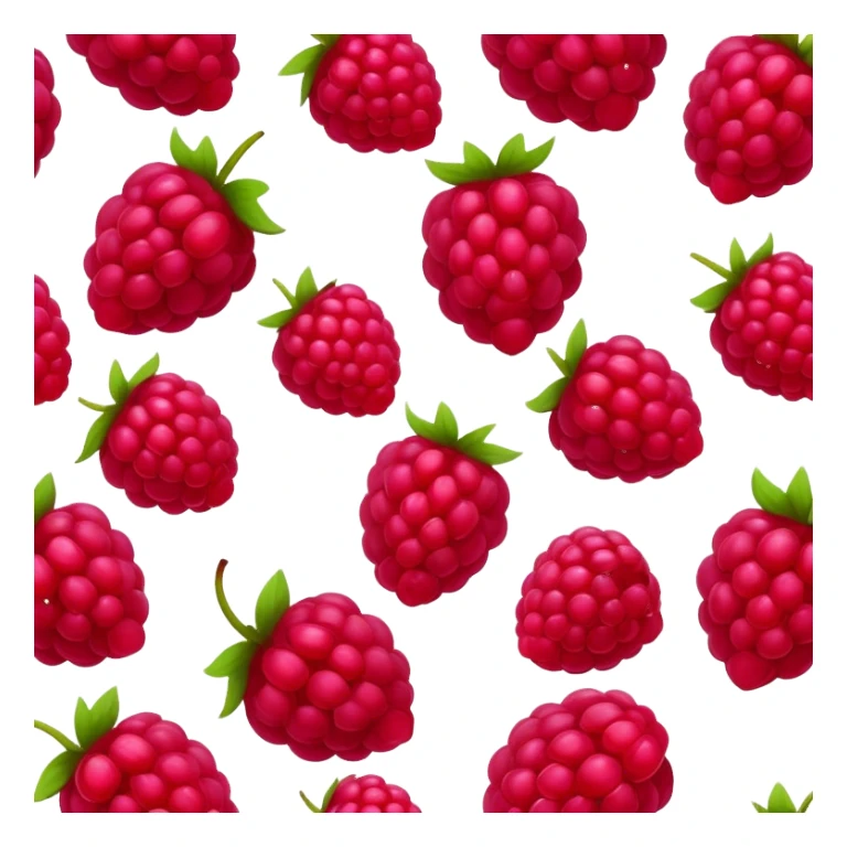 raspberries sticker