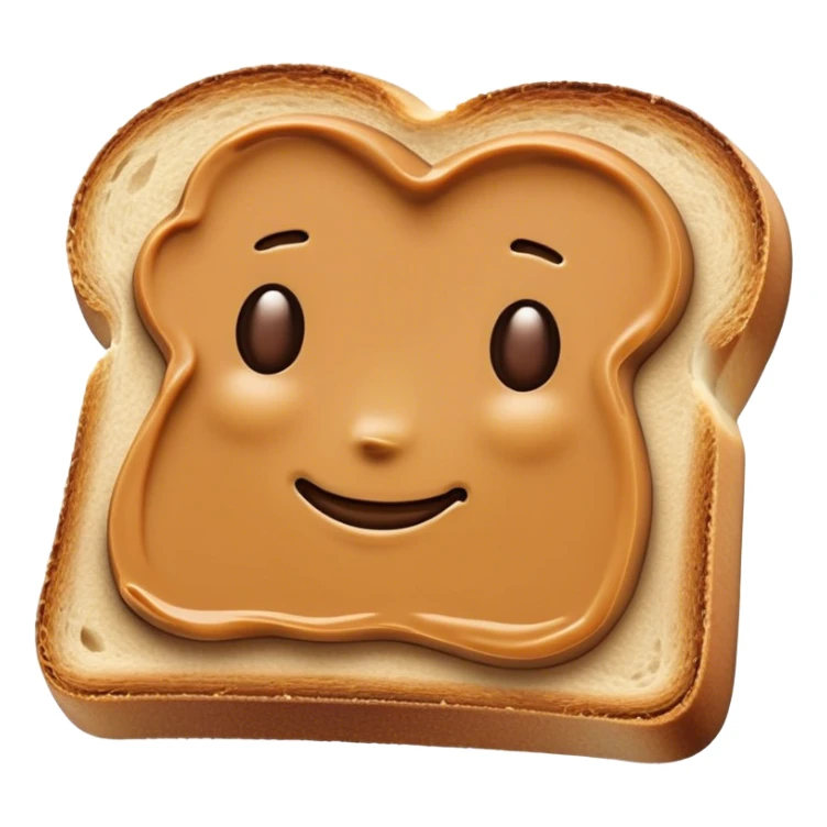 peanut butter on toast sticker